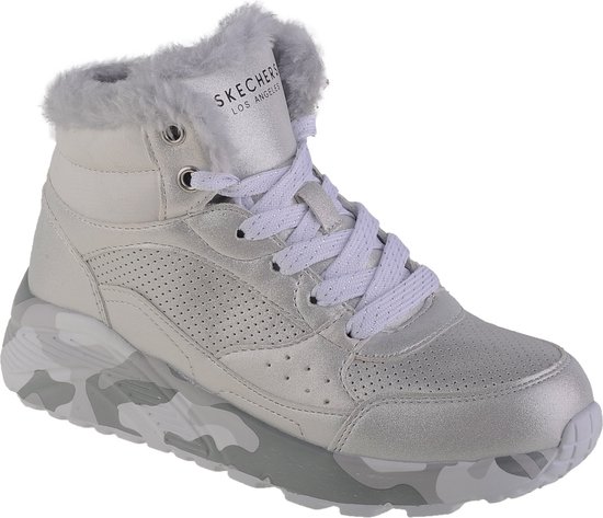 Skechers Uno Lite - Camo Dazzle 310485L-SLGY, voor meisje, Zilver, Sneakers, maat: 29