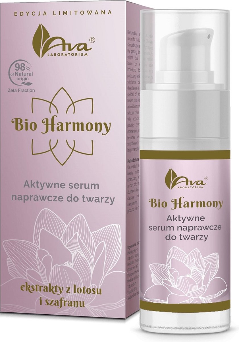 Bio Harmony actief herstellend serum voor het gezicht 30ml