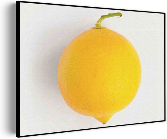 Akoestisch Schilderij Lemon Citroen Rechthoek Horizontaal Basic M (85 X 60 CM) - Akoestisch paneel - Akoestische Panelen - Akoestische wanddecoratie - Akoestisch wandpaneel