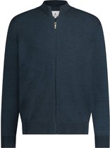 State of Art - Vest Zip Structuur Navy - Heren - Maat 3XL - Regular-fit