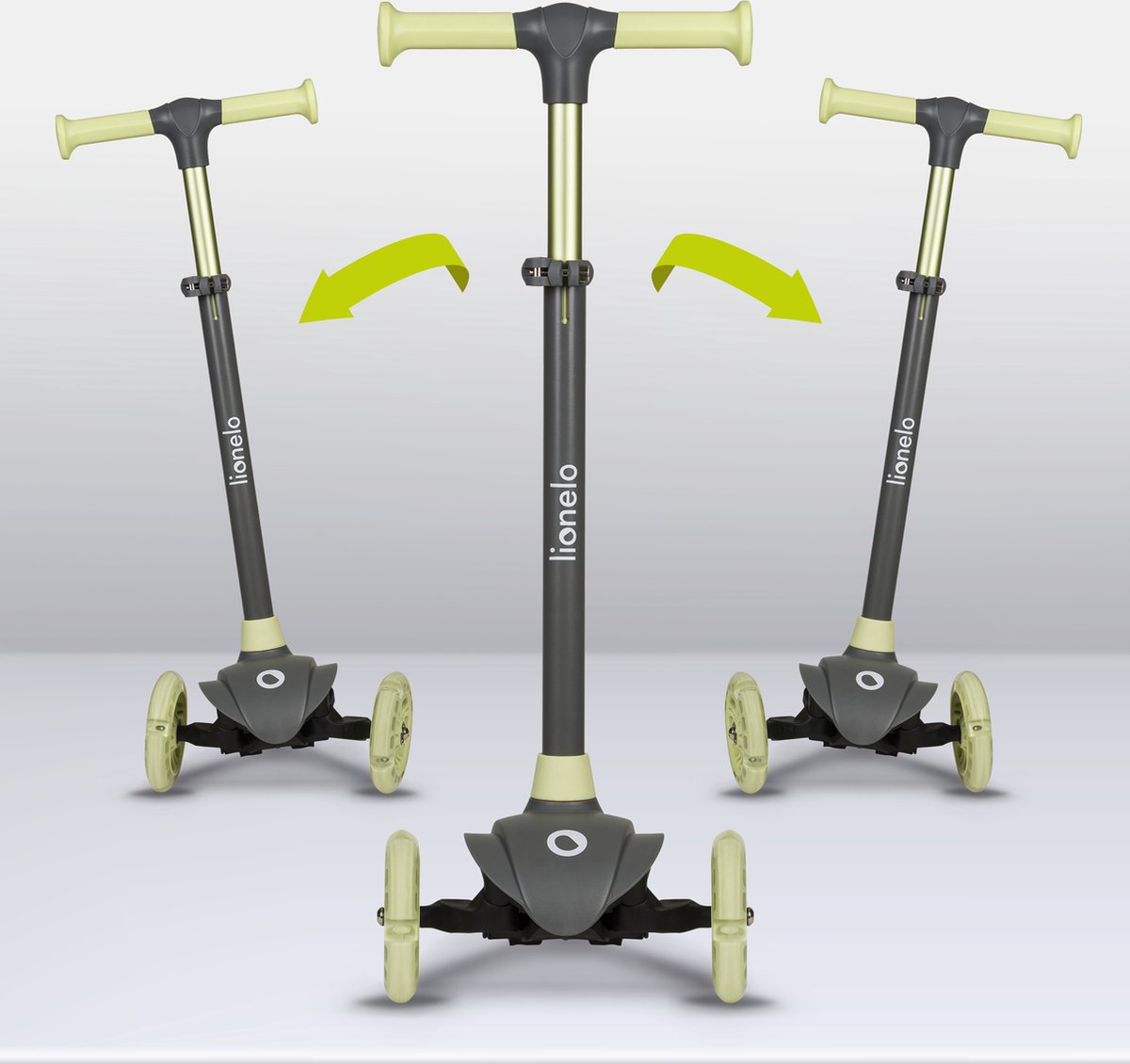 Lionelo Jessy Kinderstep - step 3 wielen - leeftijdsgroep 3+ - max 50kg - LED verlichting in de wielen - hoogte verstelbaar 65-70-75-80 cm — afbeelding 18