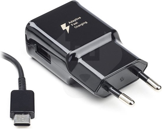 Samsung Oplader BULK - USB-A naar USB-C met 2m kabel - 15W - Zwart