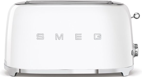 SMEG TSF02WHEU - Broodrooster - Wit - 2x4 - 1500W - 6 niveaus