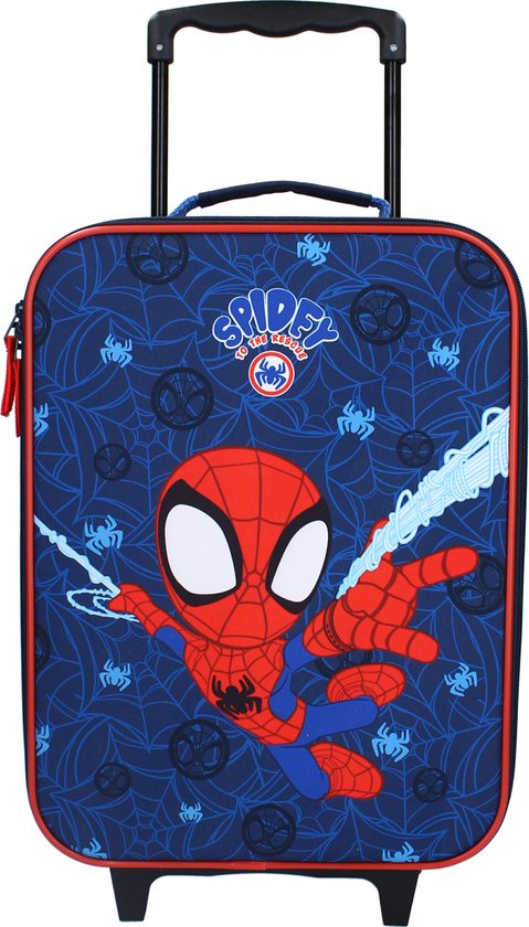 Trolley suitcase Spider-Man Boundless - Rugzaktrolley - Navy - Kinderen - Jongens