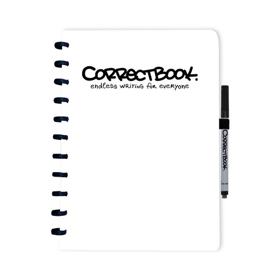 Correctbook Original Inspirational White A4 Blanco - Uitwisbaar / Whiteboard Notitieboek