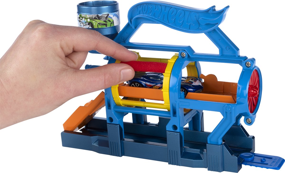 Hot Wheels Turbo Jet Car Wash Racebaan -