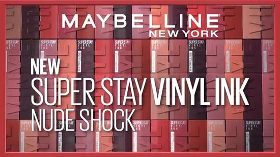 MAYBELLINE - SUPERSTAY VINYL INK - Vinyl lipstick - 4.2 ml - 125 - KEEN