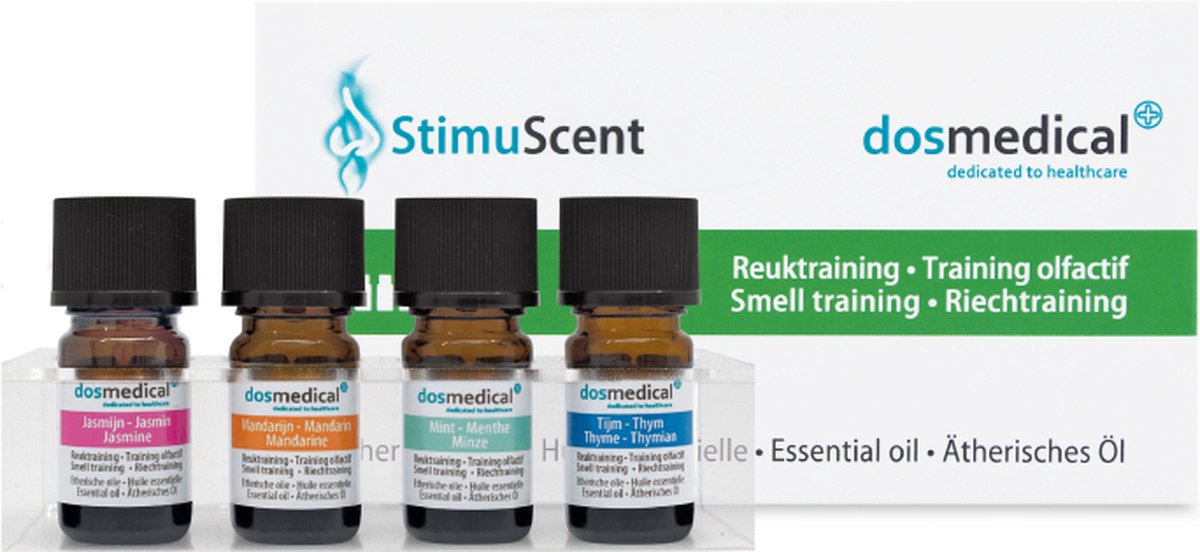 Goedkoopste Reuktraining set 2 - StimuScent - DOS Medical - Geurtraining set bij reukverlies en reukstoornis