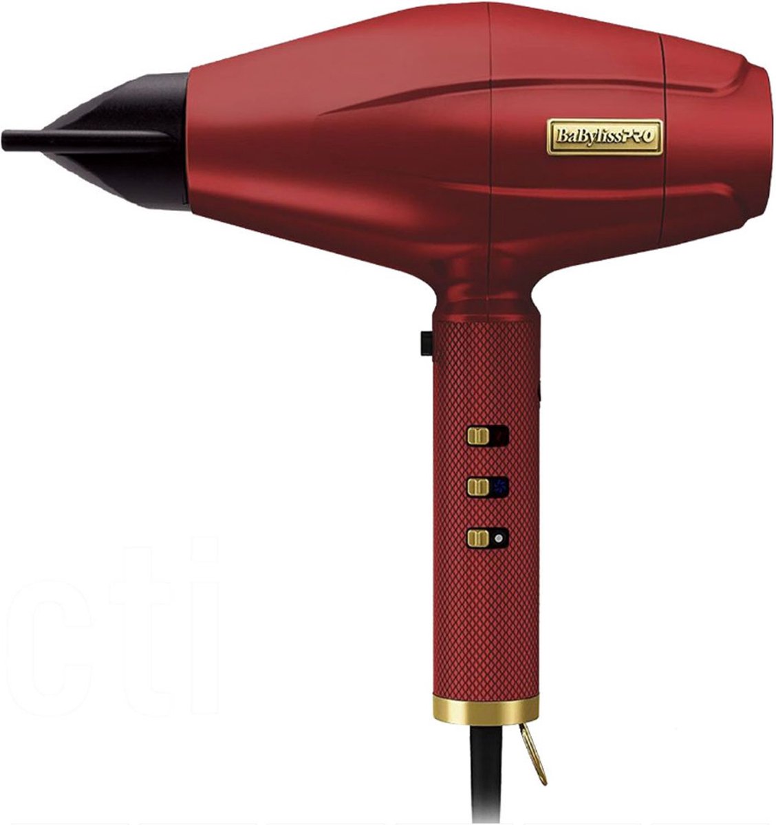 Babyliss PRO 4Artists Digitale Föhn Rood