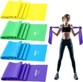 Terra Band Fitness Bands Set, Theraband Fitness Bands Resistance Bands Sports Bands Resistance Band Training Band for Crossfit, Muscle Building, Yoga, Pilates for Men Women