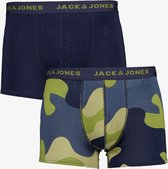 Jack & Jones heren boxershorts 2-pack camouflage - Groen - Maat L
