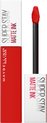 Maybelline New York - SuperStay Matte Ink Lippenstift - 320 Individualist - Rode - Matte, Langhoudende Lippenstift - 5 ml