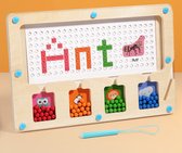 Montessori Magnetisch Doolhof - Leer tellen en spellen - Cognitief - Motorisch - Kleurrijk - Peuters - Kleuters