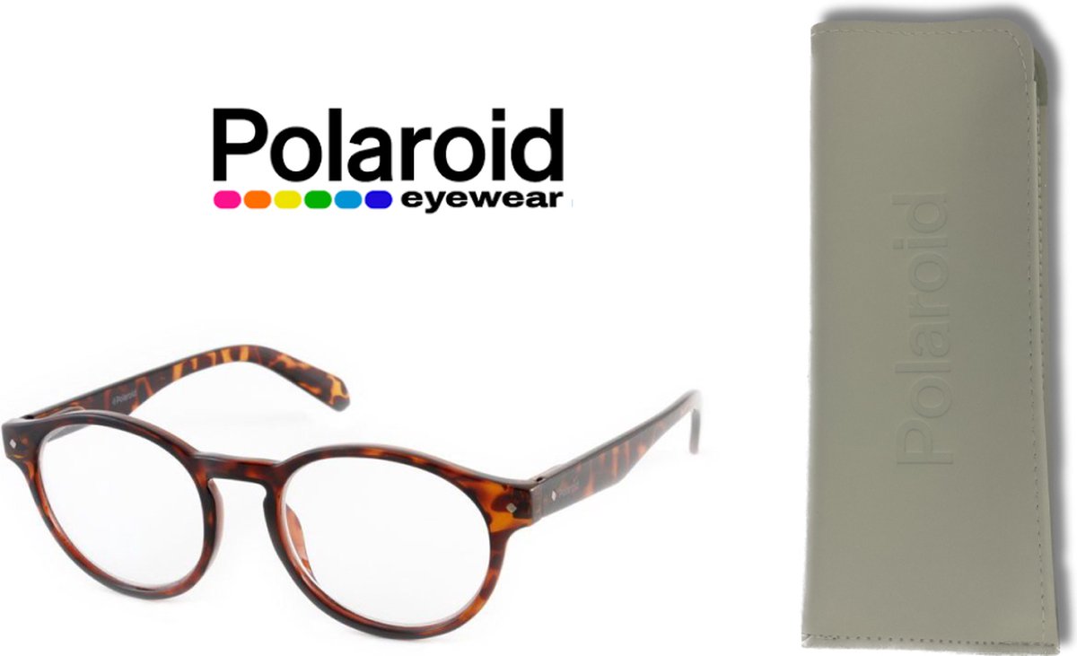 Leesbril Polaroid PLD0021 donker/havanna
