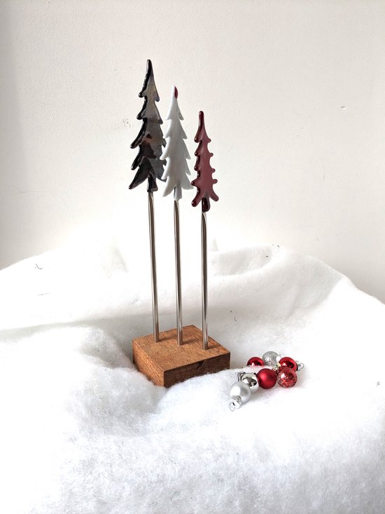 HIGHBIX Set van 3 gigantische harmonie koeienbellen enorme vintage handgemaakte rustieke geluksvogel kerst opknoping XL klokken aan touw (land