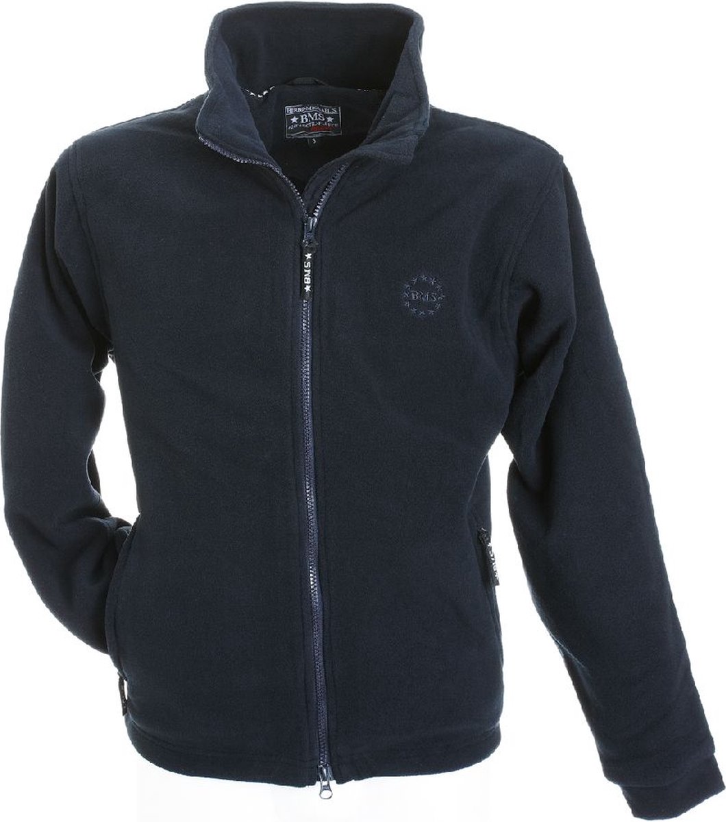 BMS Windsmoother fleecejas marineblauw - XL
