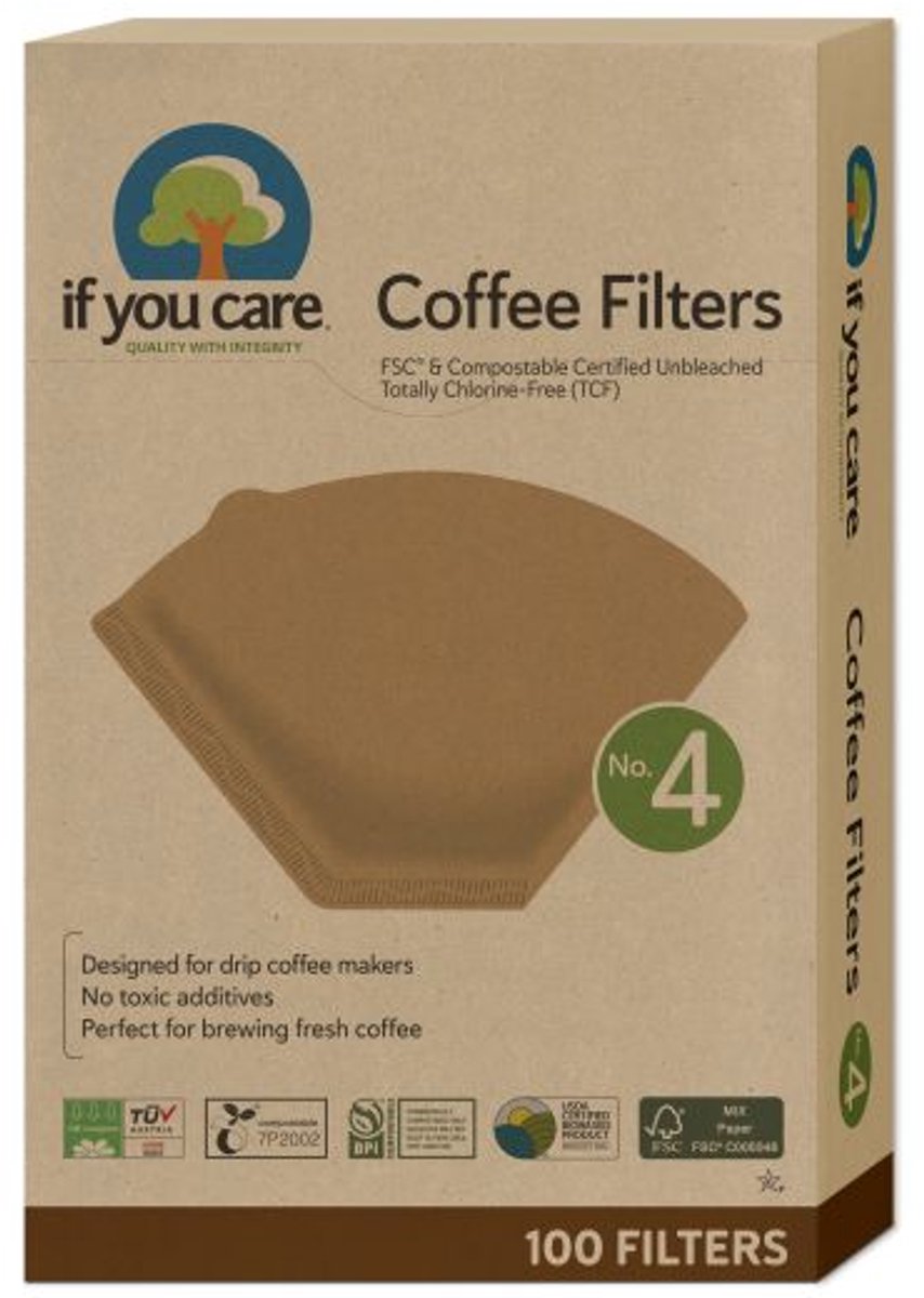 If You Care Koffiefilters N4