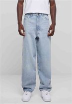 Urban Classics - Heavy Ounce Baggy Fit Jeans Wijde broek - Taille, 32 inch - Blauw
