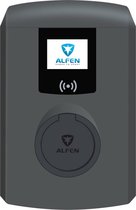 Alfen Eve Single Pro-line | 22kW | 3-fase | RFID | Load Balancing | Socket | Grijs | laden op zonne-energie