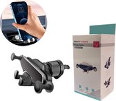 JUJOU® Support Téléphone Ventilation Voiture - Accessoires Auto - Zwart - Supports de téléphone - Pour tous les téléphones.