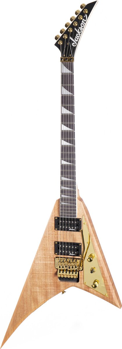 Jackson JS Series Rhoads MAH JS32 Natural elektrische gitaar met Floyd Rose