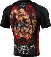 Octagon - Rashguard Premium MMA Family - Vechtsport MMA Rashguard met korte mouwen - Maat XXL - Nieuwe Limited Editie!!!
