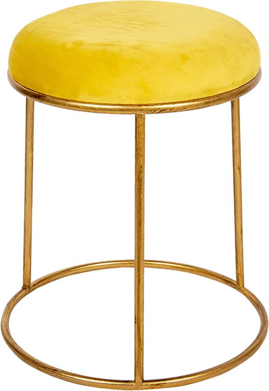 Tabouret velours