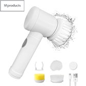 SFproducts Multi Scrubber - Handborstel - Werkborstel - 5 in 1 - Multifunctioneel