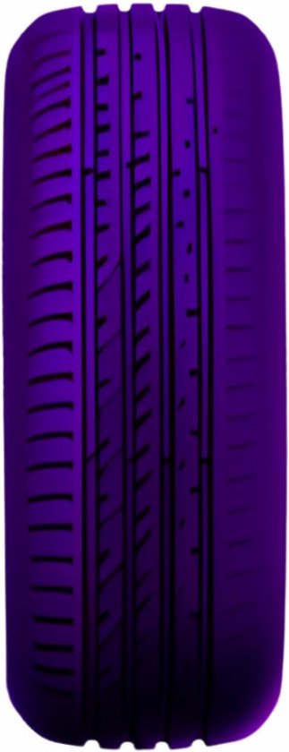 El Jackson Autoband - Spectrum Glow - Autoband Decor - Levendige Paarse Kleur, Duurzaam Rubber, Stijlvolle Autodecoratie