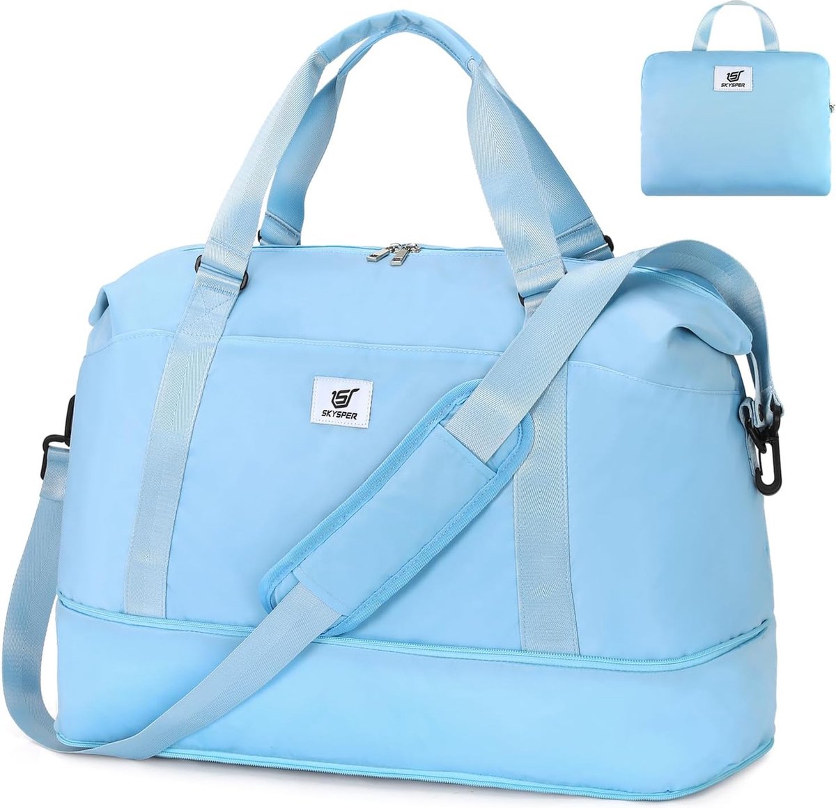 Sacs de sport extensibles, sacs de sport et de week-end, sacs de nuit  légers de grande capacité pour hommes et femmes, sacs de voyage, sport