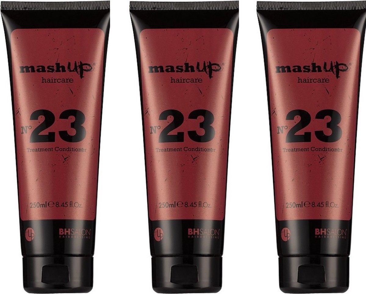 mashUp haircare N° 23 Shine & Protect Conditioner 250ml - 3 stuks