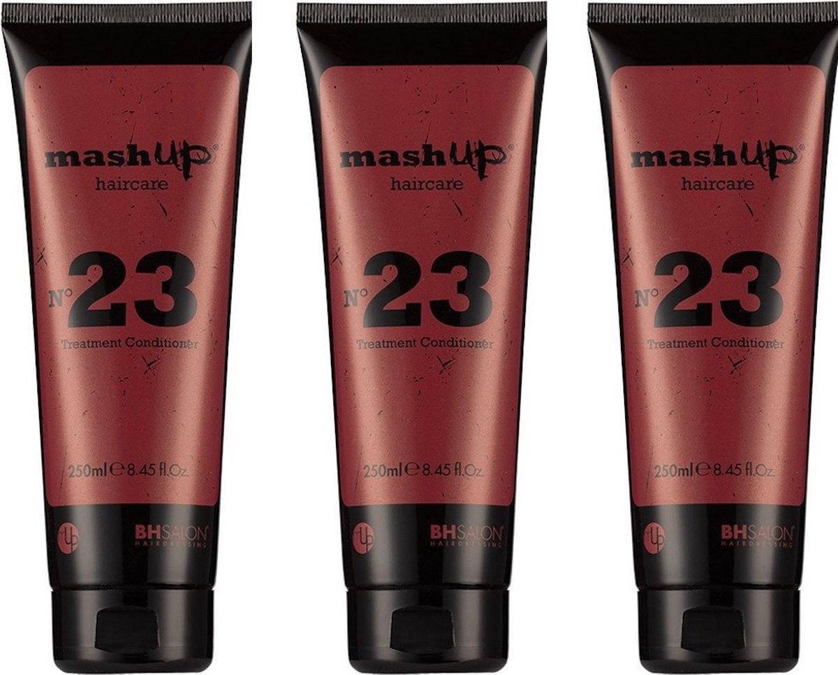 mashUp haircare N° 23 Shine & Protect Conditioner 250ml - 3 stuks