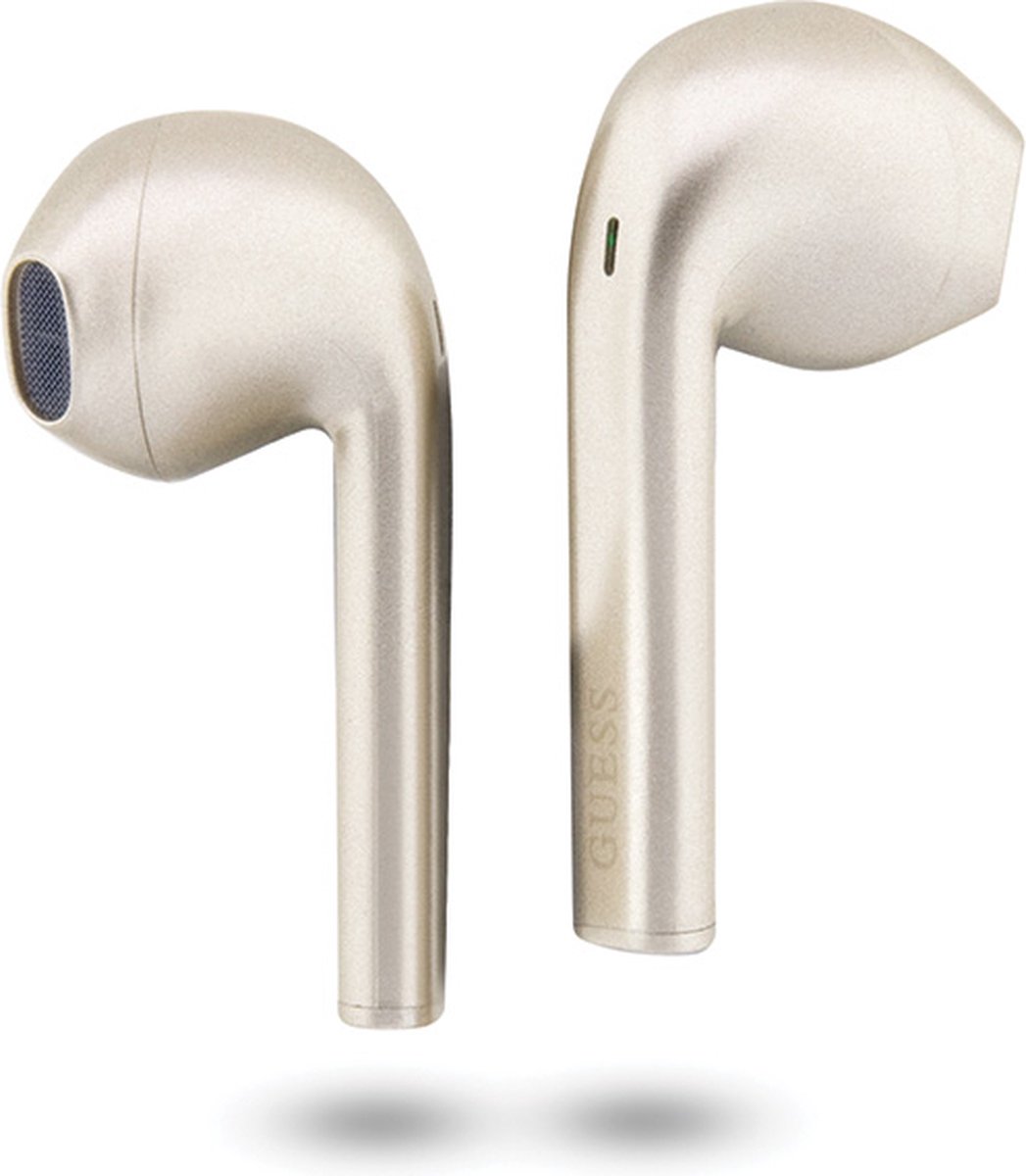 Guess TWS True Wireless Script Logo - Bluetooth In-ear Oordopjes - Goud