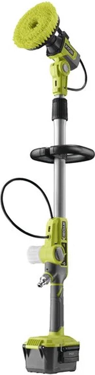 Ryobi RWTS18-0 elektrische reinigingsborstel Zwart, Groen Batterij/Accu Ingebouwd