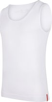 Undiemeister - Onderhemd - Onderhemd heren - Slim fit - Tanktop - Gemaakt van Mellowood - Ronde hals - Chalk White (wit) - Anti-transpirant - S
