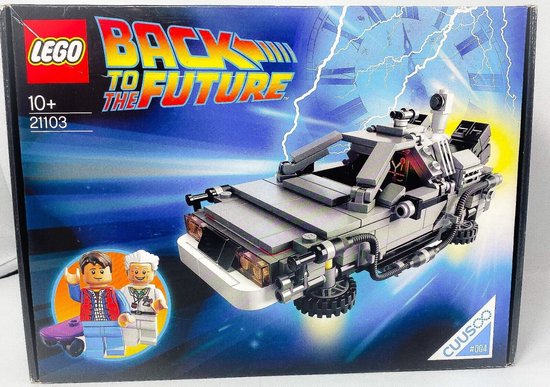 On a construit la DeLorean de Retour vers le Futur en Lego, et