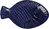Duro Ceramics - Schaal Fish blauw 36cm - Schalen