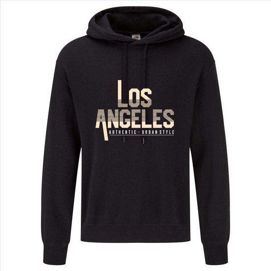 Hoody 359-63 Los Angeles - Zwart