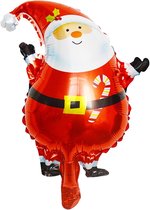 Kiddos Folieballonnen Kerstthema - Kerstdecoratie - Kerstman - set van 5