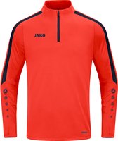 Jako Power Ziptop Heren - Flame / Marine | Maat: XXL