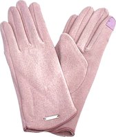 Luxe Dames Handschoenen - Roze - (HH-43)