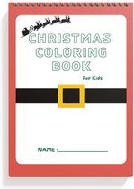 Kerst Kleurboek - Kinderen - A4 - 21x29.7cm - 30 kleurplaatjes