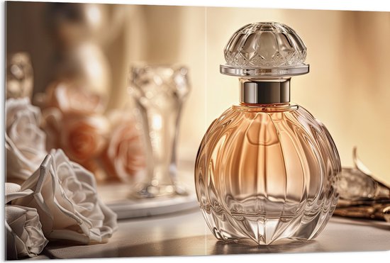 Acrylglas - Parfum - Rozen - 120x80 cm Foto op Acrylglas (Met Ophangsysteem)