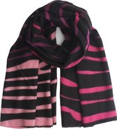 Rosali scarf- Accessories Junkie Amsterdam- Dames sjaal- Herfst winter- Rechthoek- Katoen- Cosy chic- Roze
