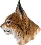 Wildlife Garden - Eurasian Lynx Magneet - Hout
