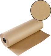 Rol Bruin Kraft Papier - Verpakpapier - Inpakpapier - 40 cm x 300 meter - 50 grams - Natuurlijke Verpakking