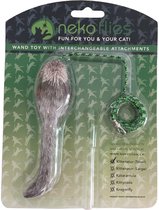 Nekoflies hanger - verwisselbare kattenspeelhengel