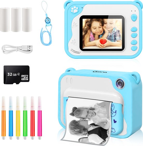 Refills for the Kinders Instant Camera with Printer - Silvergear