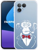 Cazy Hoesje geschikt voor Fairphone 5 Smoking Chimp