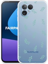 Cazy Hoesje geschikt voor Fairphone 5 Kleine Blaadjes